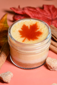 Maple Cinnamon Cheesecake with a Soft Maple Brûlée Layer, finished with a Crunchy Dry Caramel Chocolate Shell made from scratch in San Antonio, Texas